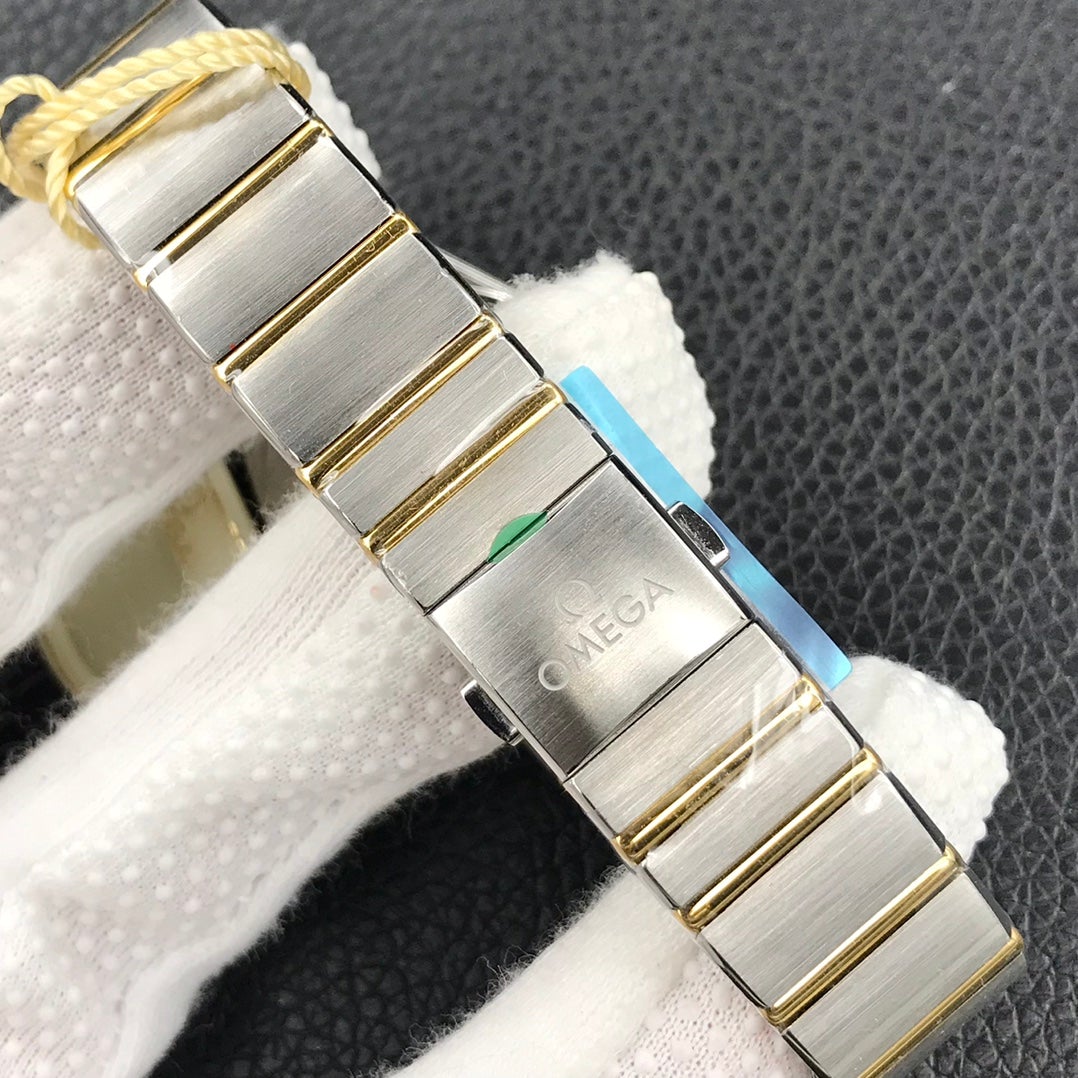 CONSTELLATION 28MM QUART DIAMOND BEZEL MOP DIAL