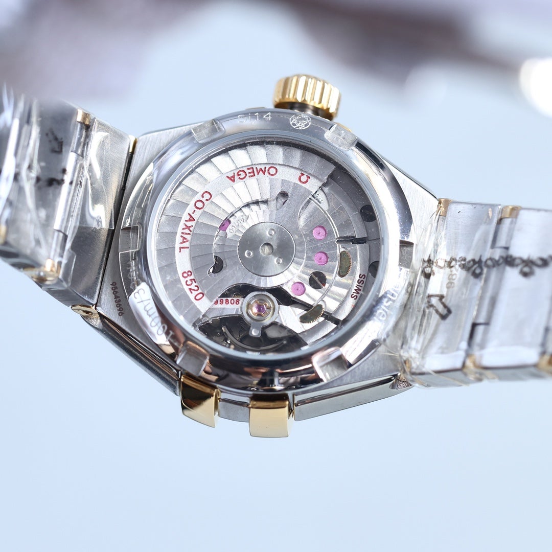 CONSTELLATION 27MM ROSE GOLD DIAMOND BEZEL