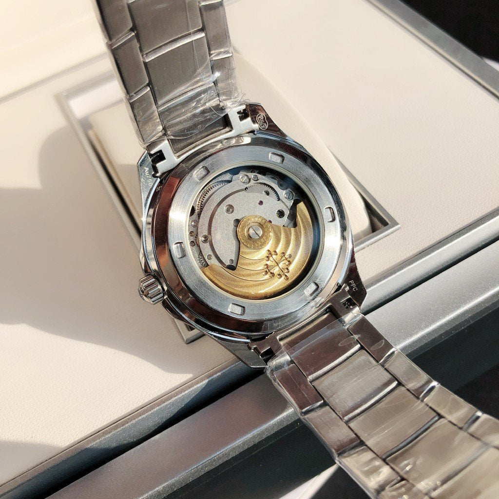 AQUANAUT STAINLESS STEEL BROWN DIAL