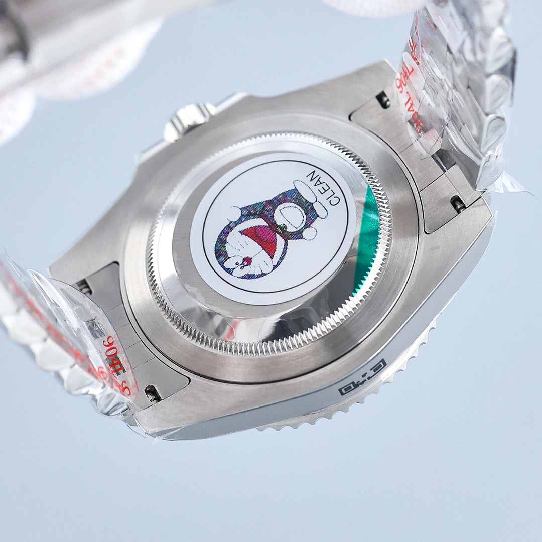 GMT-MASTER II CUSTOM GREEN BLACK BEZEL JUBILEE BRACELET
