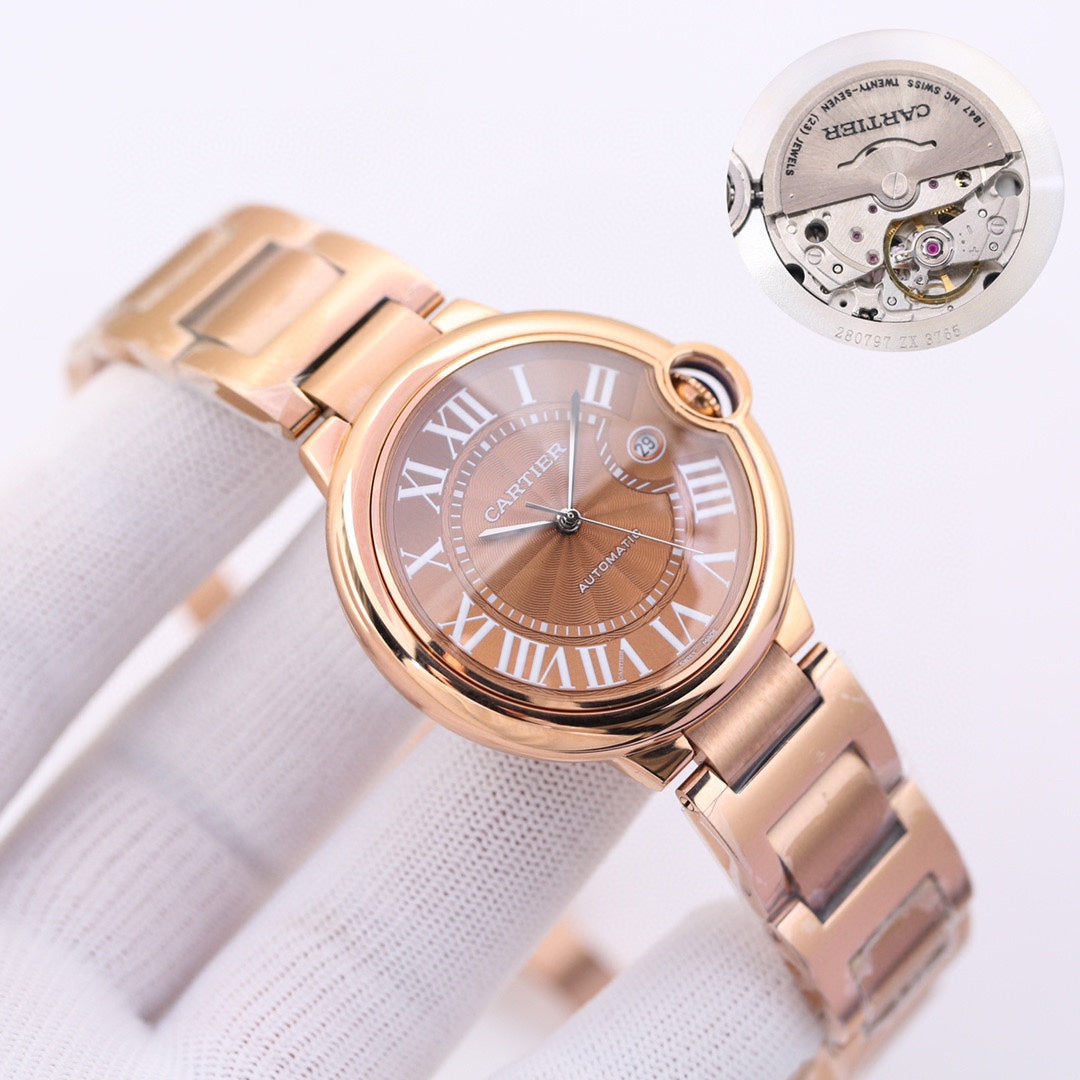 BALLON BLEU DATE 42 PINK GOLD