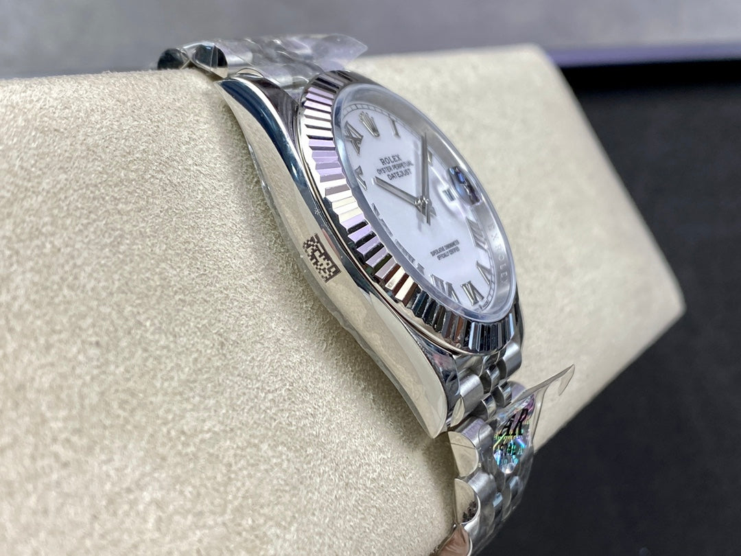 DATEJUST 41 MOP DIAL SILVER CASE