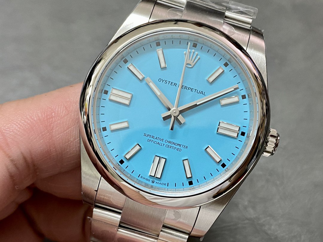 OYSTER PERPETUAL 36MM TURQUOISE BLUE DIAL