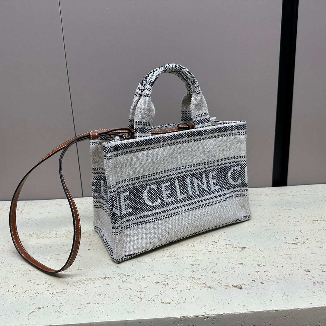 CABAS THAIS 26 CALFSKIN GREY
