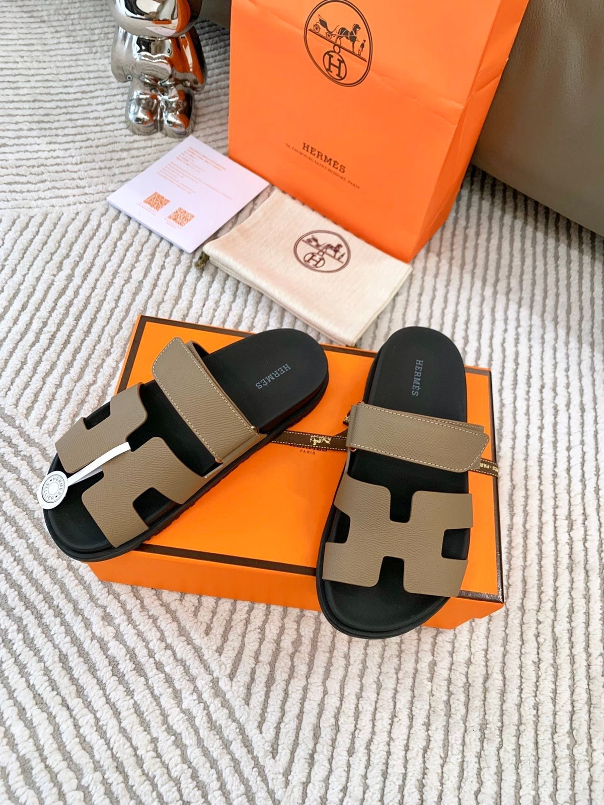 HM Chypre Sandal Earth Brown Cowhide 963519