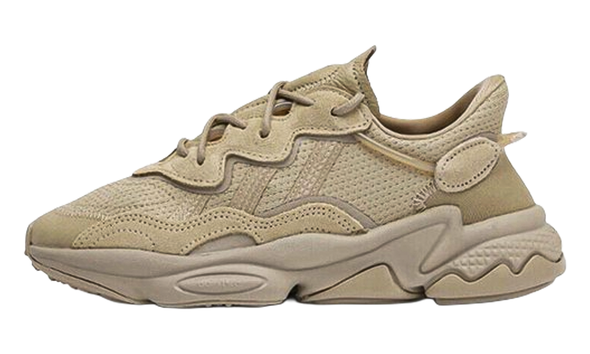 Ozweego GS "Putty Mauve / Ivory / Pink Fusion" ID1108