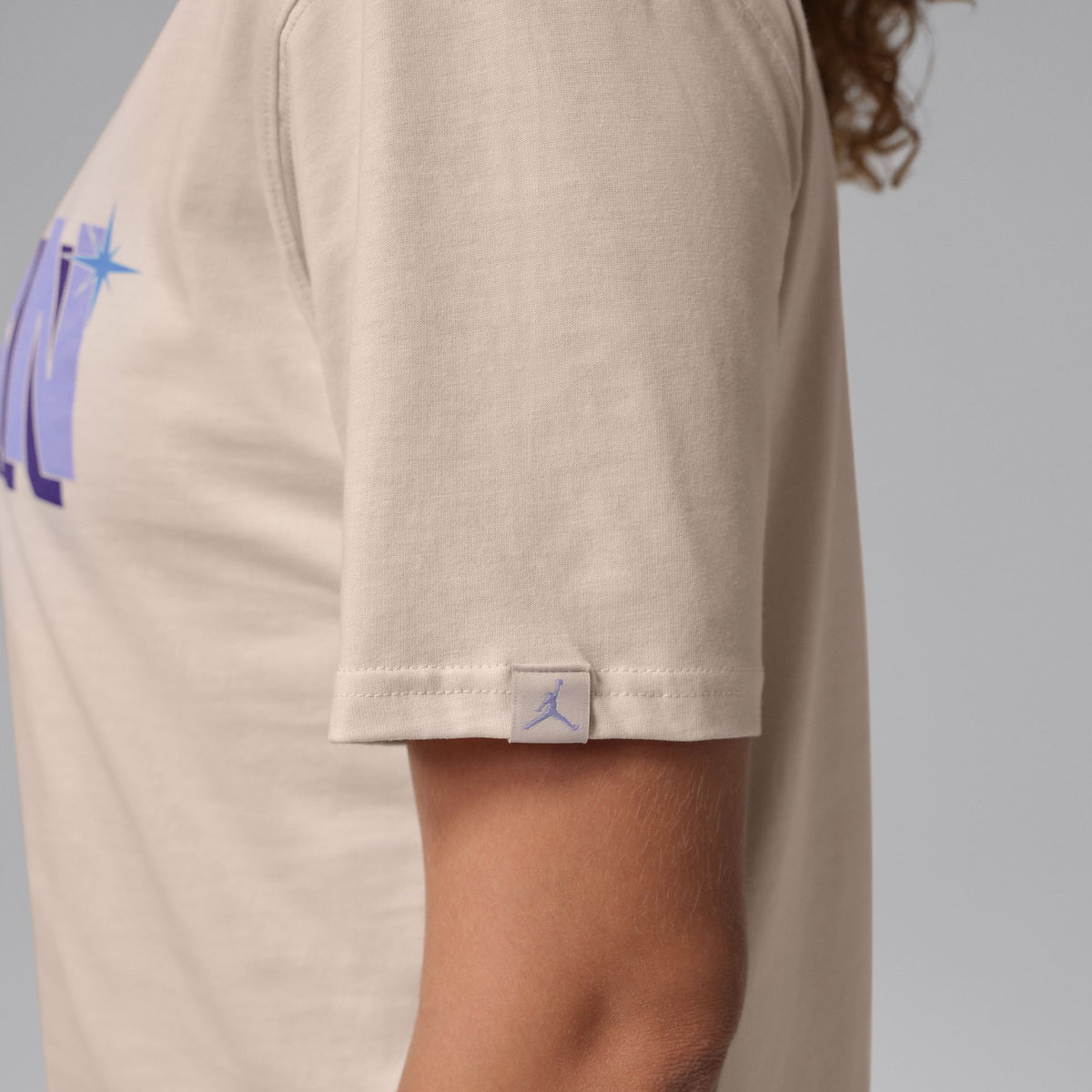 Womens Jordan “Our Turn” Graphic T-Shirt - Chalk