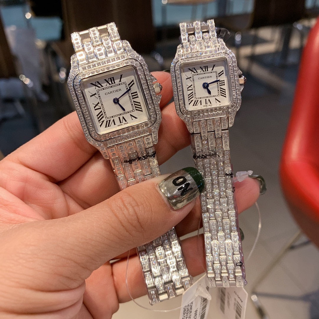 Cartier Panthère de Cartier Medium White Gold 415 Diamonds