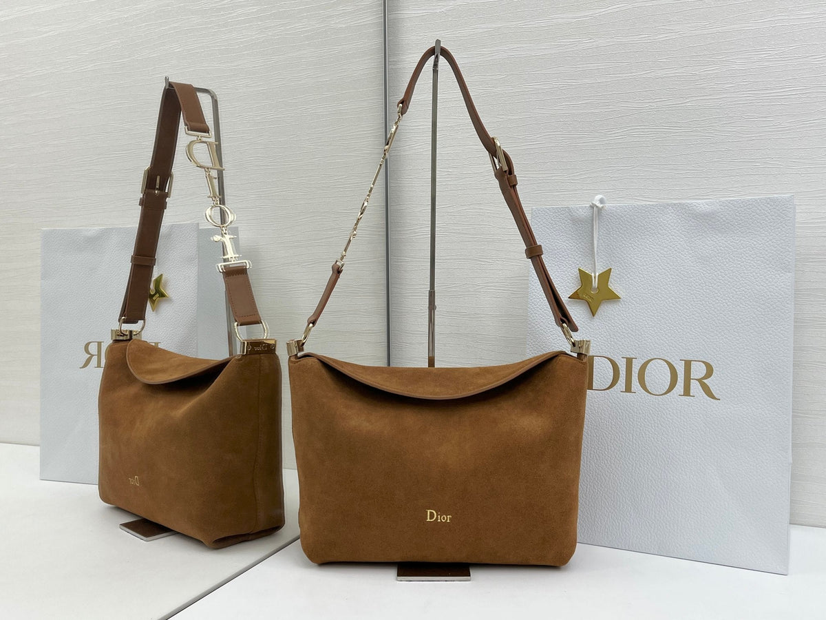 Dior 2026 Diorly Bag 28cm Suede Calfskin