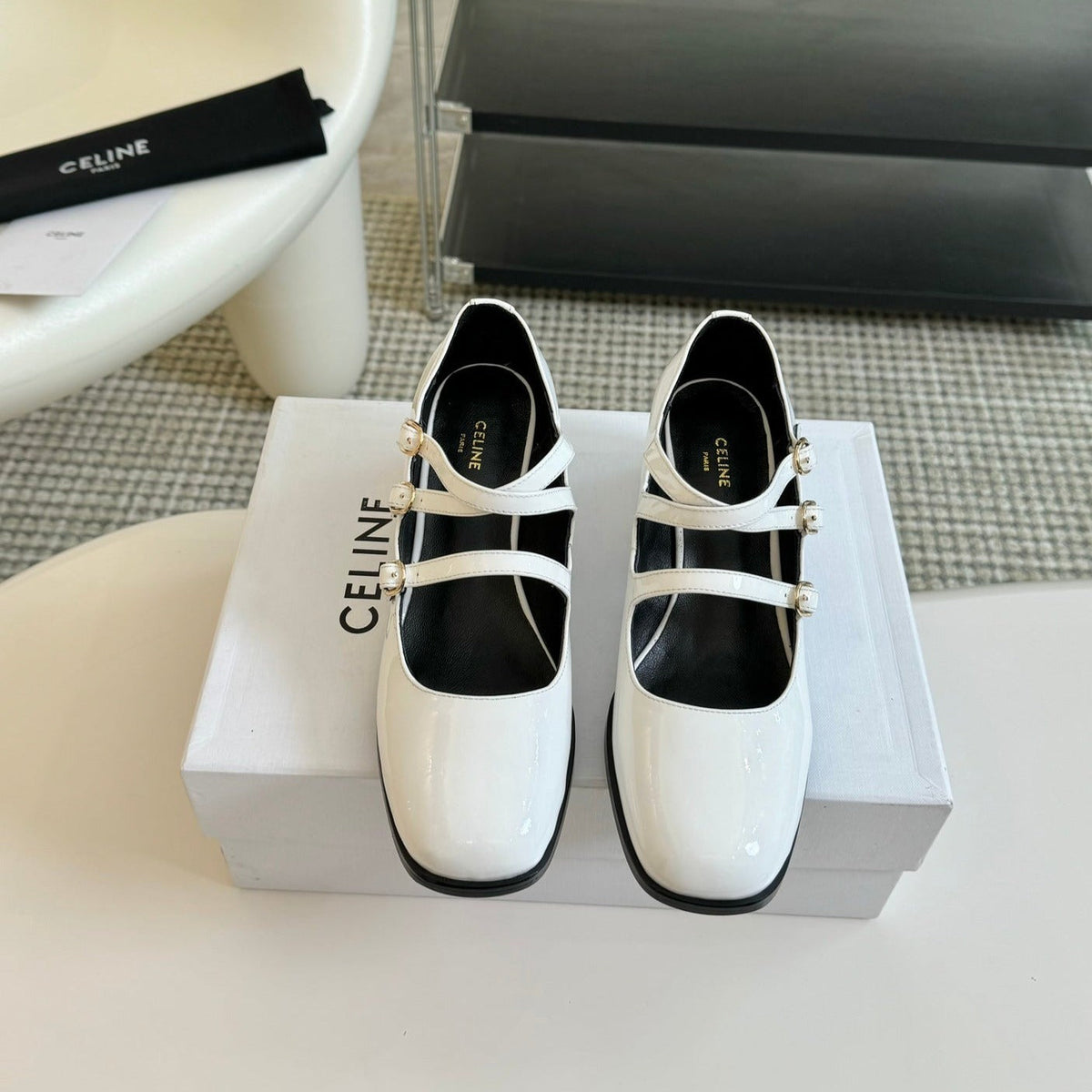 WOMEN'S SANDALS WITH ROUND TOE WHITE SPECIFIC COWHIDE