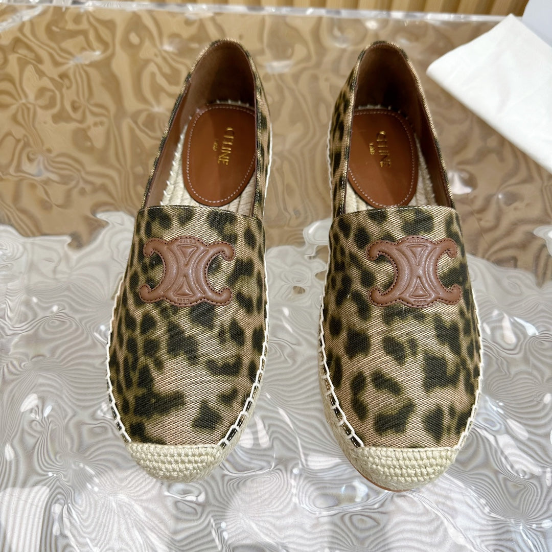 HIGHEST VERSION FISHERMAN SHOES LEOPARD PATTERN