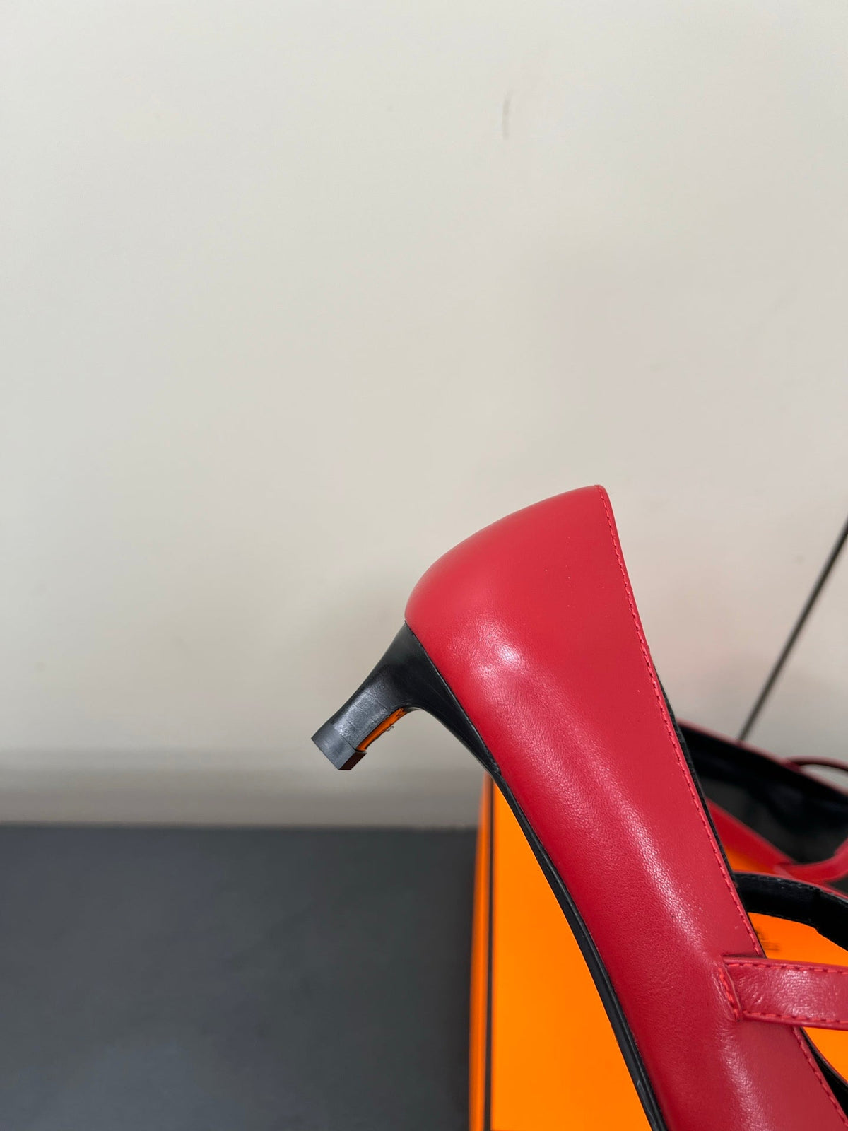 HM 25C Kiara 40 Pump Red Calfskin 210274