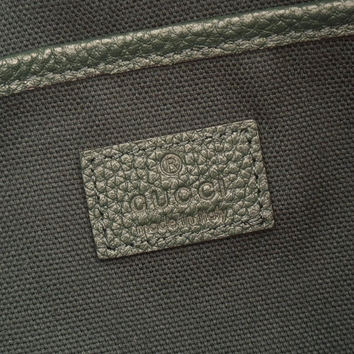 Gucci 2026 Half Horsebit Bag 31.5cm Green Cowhide 277268