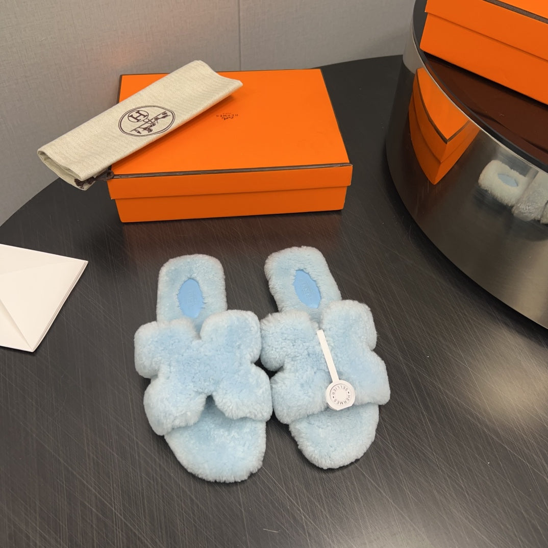 HM Oran Sandal Could Blue Wool 952340