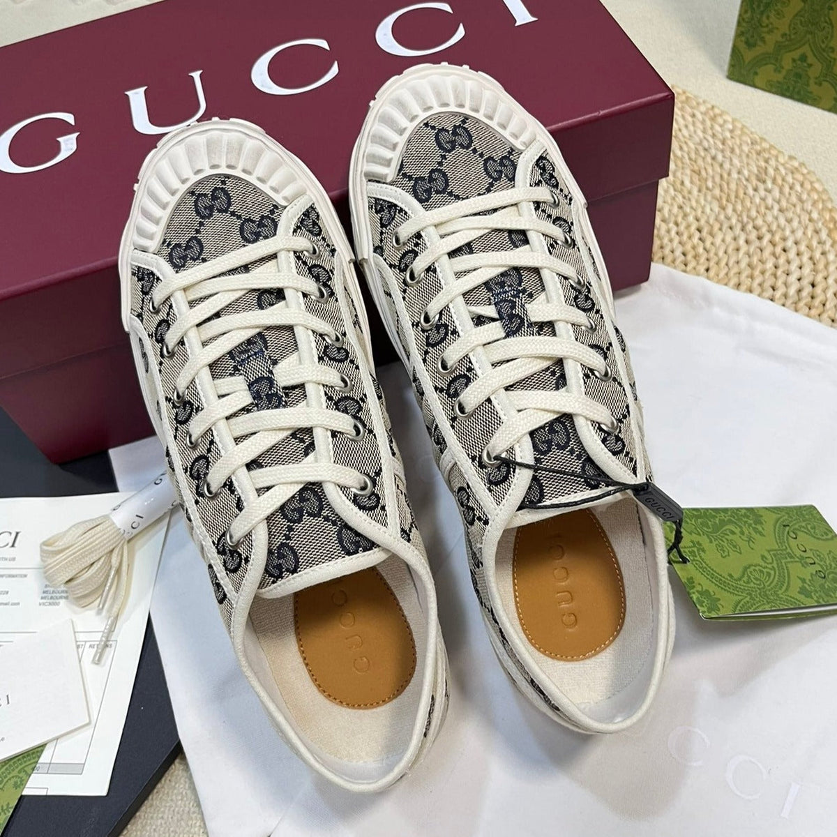 GG Sneaker Julio Canvas Sneakers Black Caro