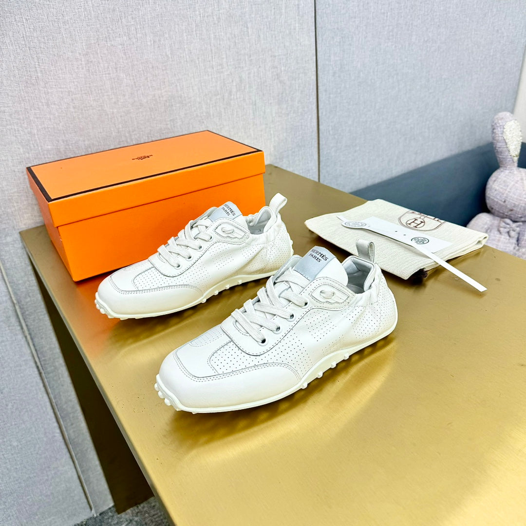 HM Sneaker In 25mm White Lambskin 956331