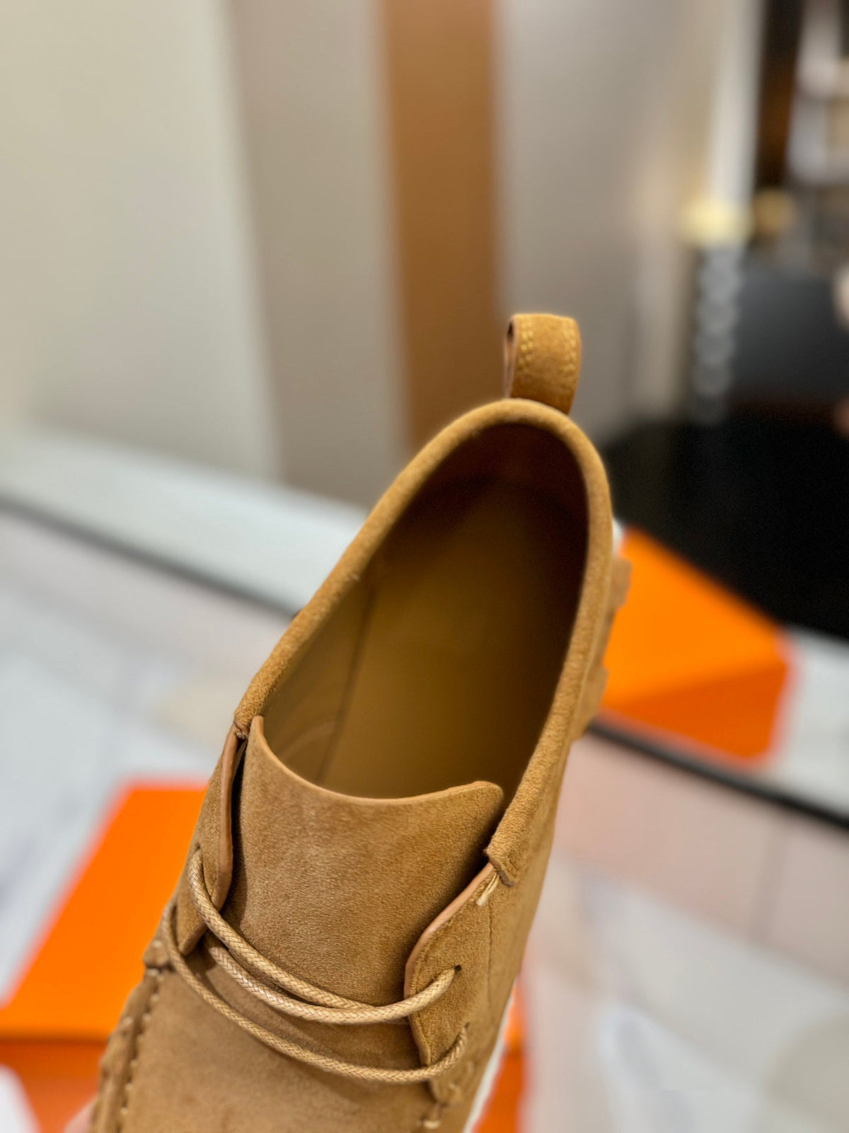 HM Increase Sneaker Caramel Suede 983035