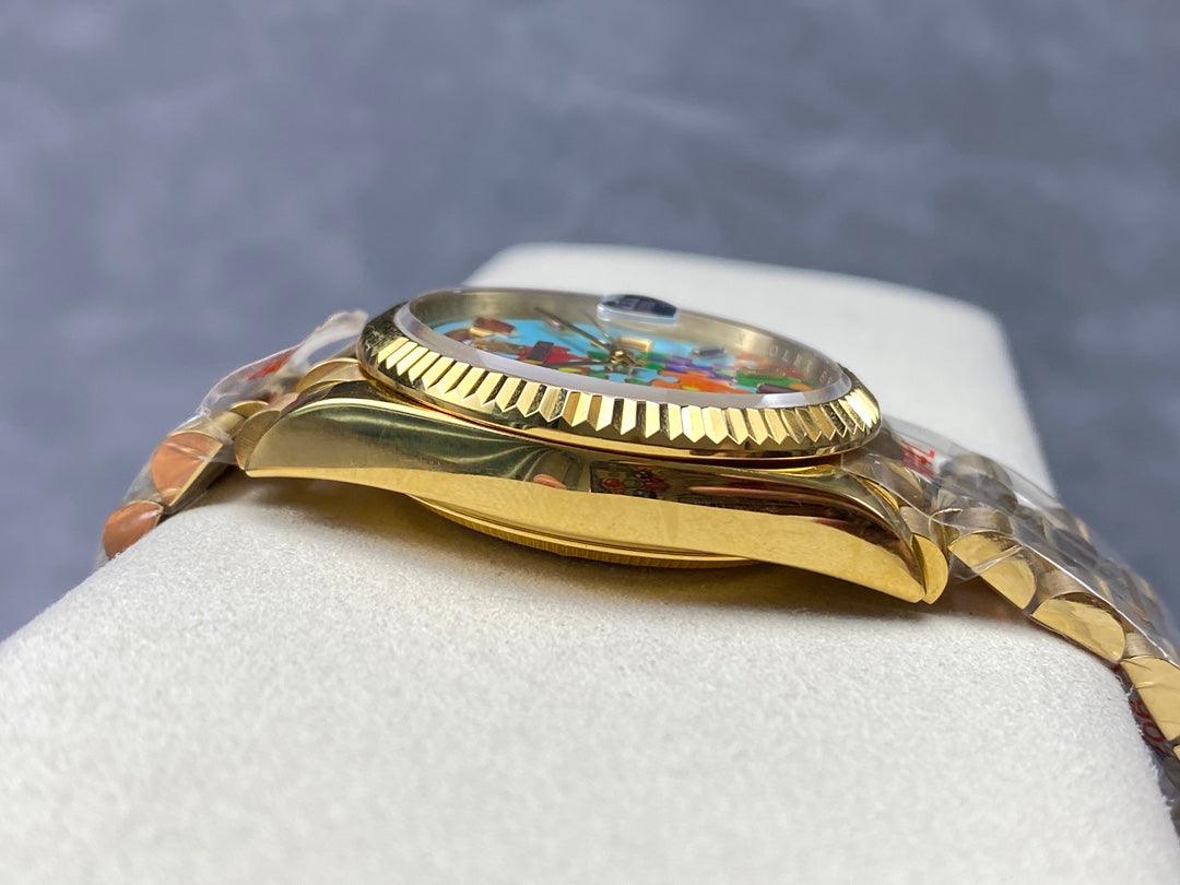 Rolex Day-Date 36mm Gold Multicolor