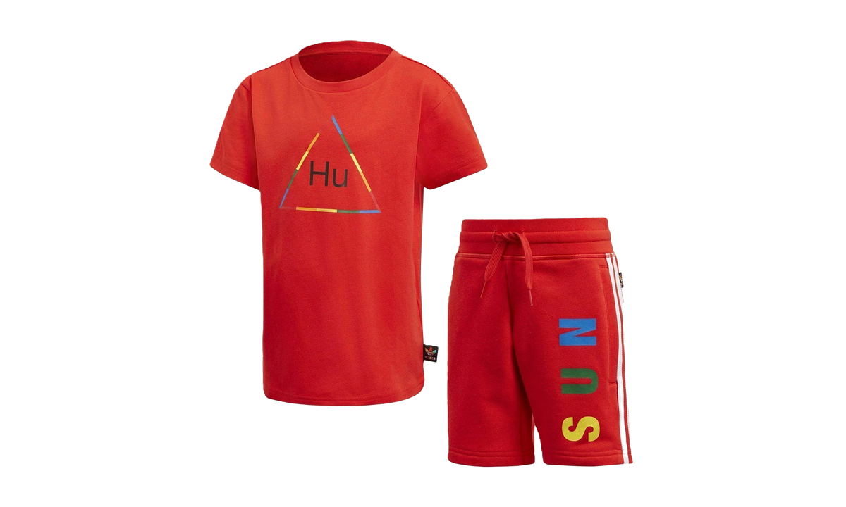 TBIITD Tee & Short Set GS "Pharell Williams - Red" FR9067