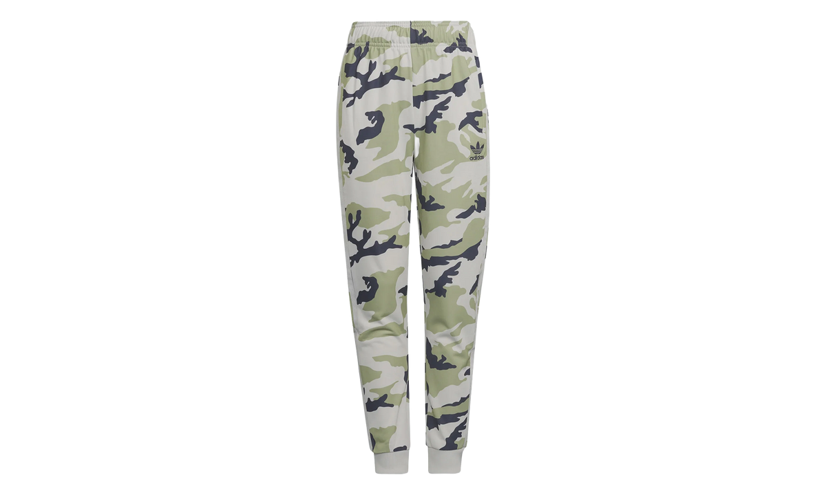 Camo SST Track Pants GS "Orbit Grey / Magic Lime / Shadow Navy" HB9434