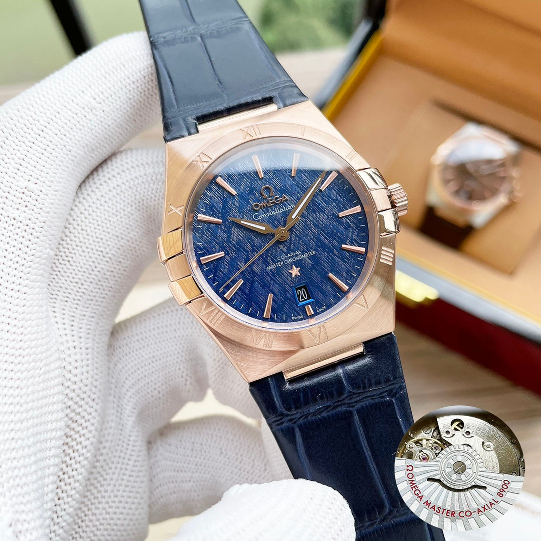 CONSTELLATION 39 MASTER COAXIAL STAINLESS STEEL LEATHER