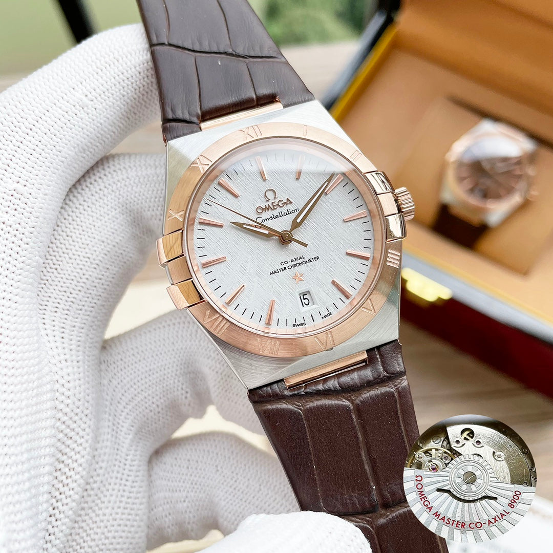 CONSTELLATION 39 MASTER COAXIAL STAINLESS STEEL LEATHER