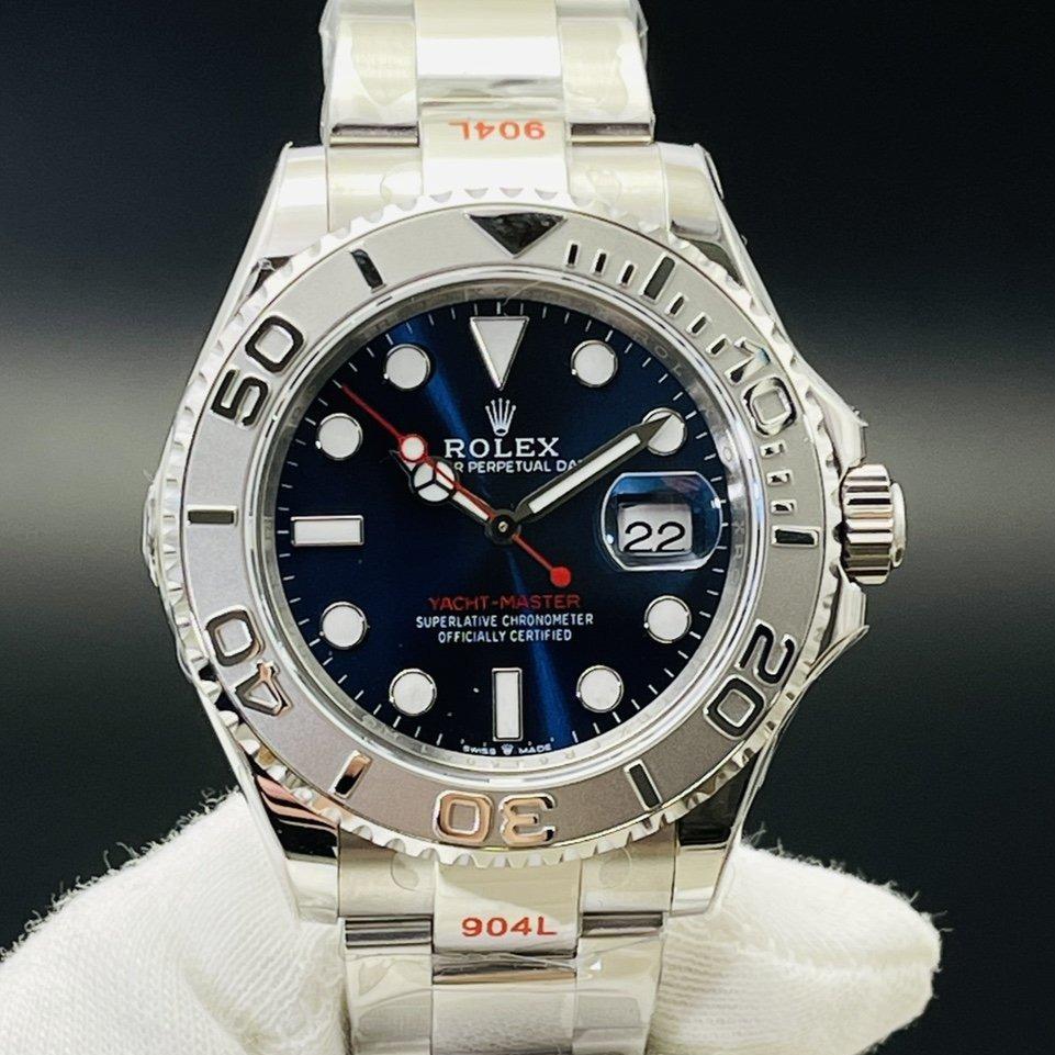 YACHT-MASTER 40 STAINLESS STEEL BLUE DIAL