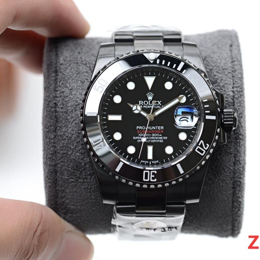 SUBMARINER DATE 40 CUSTOM ALL BLACK PRO HUNTER