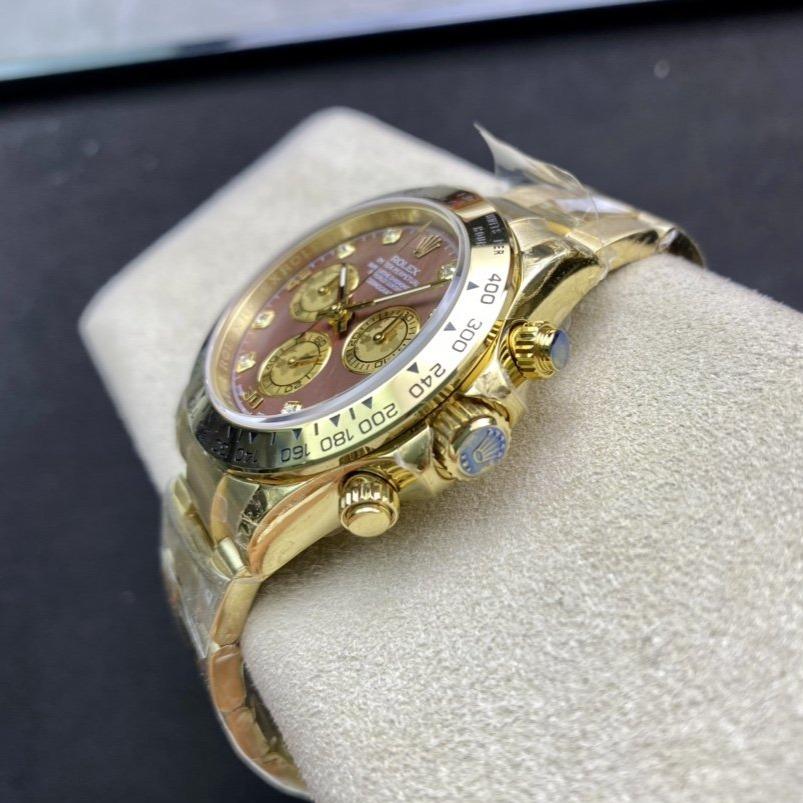 DAYTONA CUSTOM GOLD CASE RED PEARL DIAL