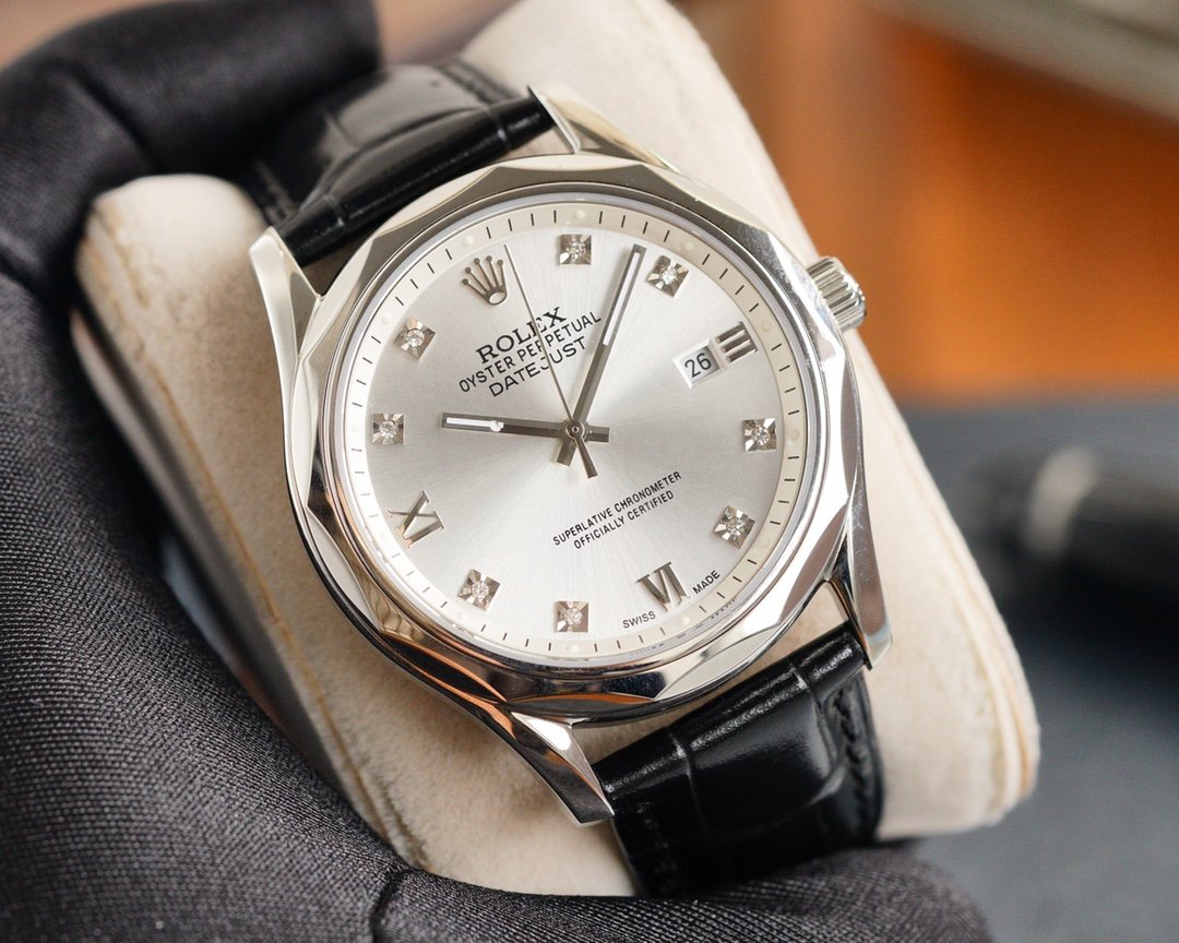DATEJUST 41MM TWO-TONE DIAMOND NUMERALS