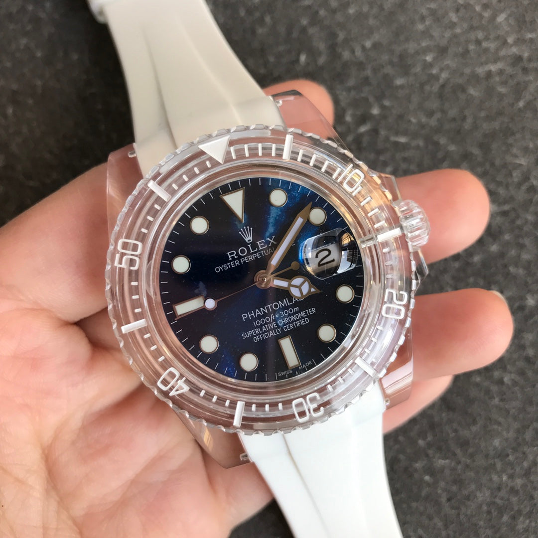 SUBMARINER DATE 40 CUSTOM SAPPHIRE BLUE DIAL