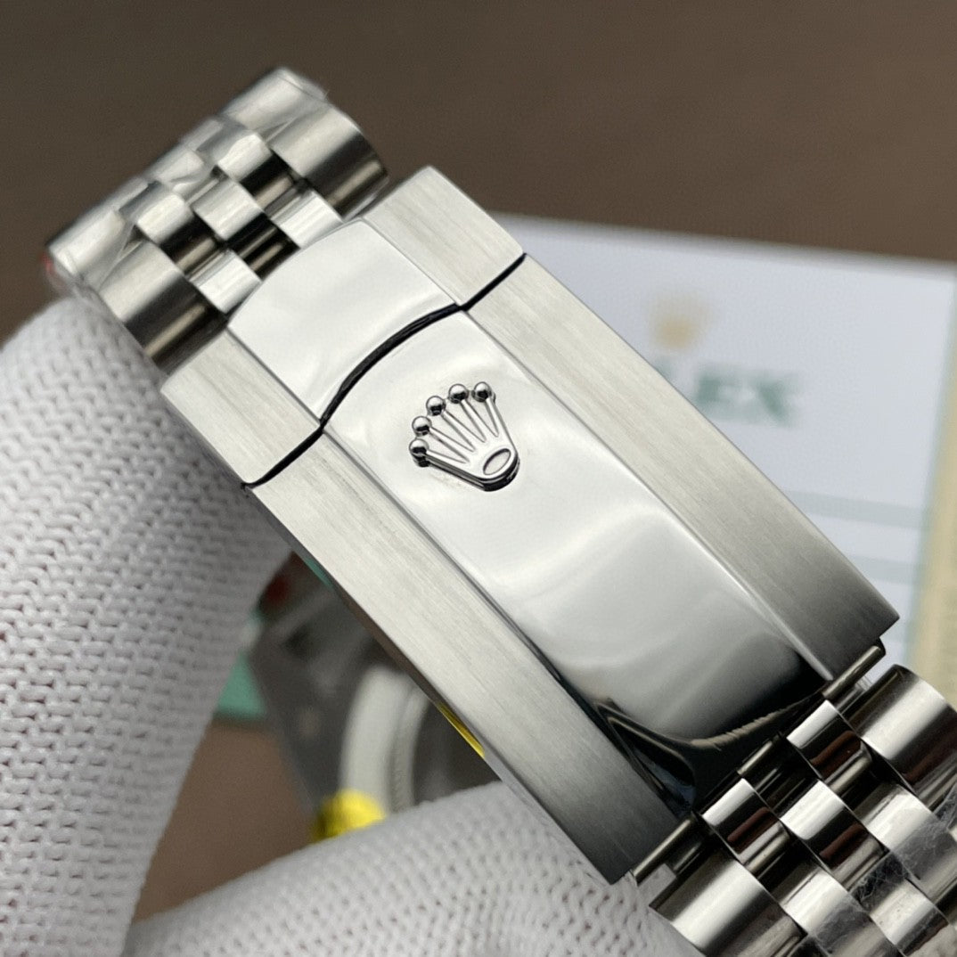 Rolex Datejust 41mm Silver Blue Dial