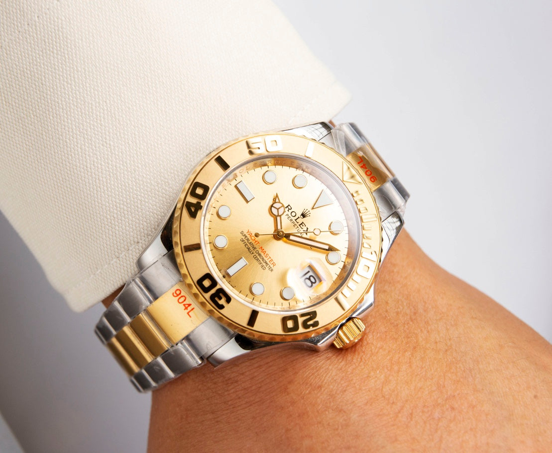 Rolex Yacht-Master 40mm Silver Gold