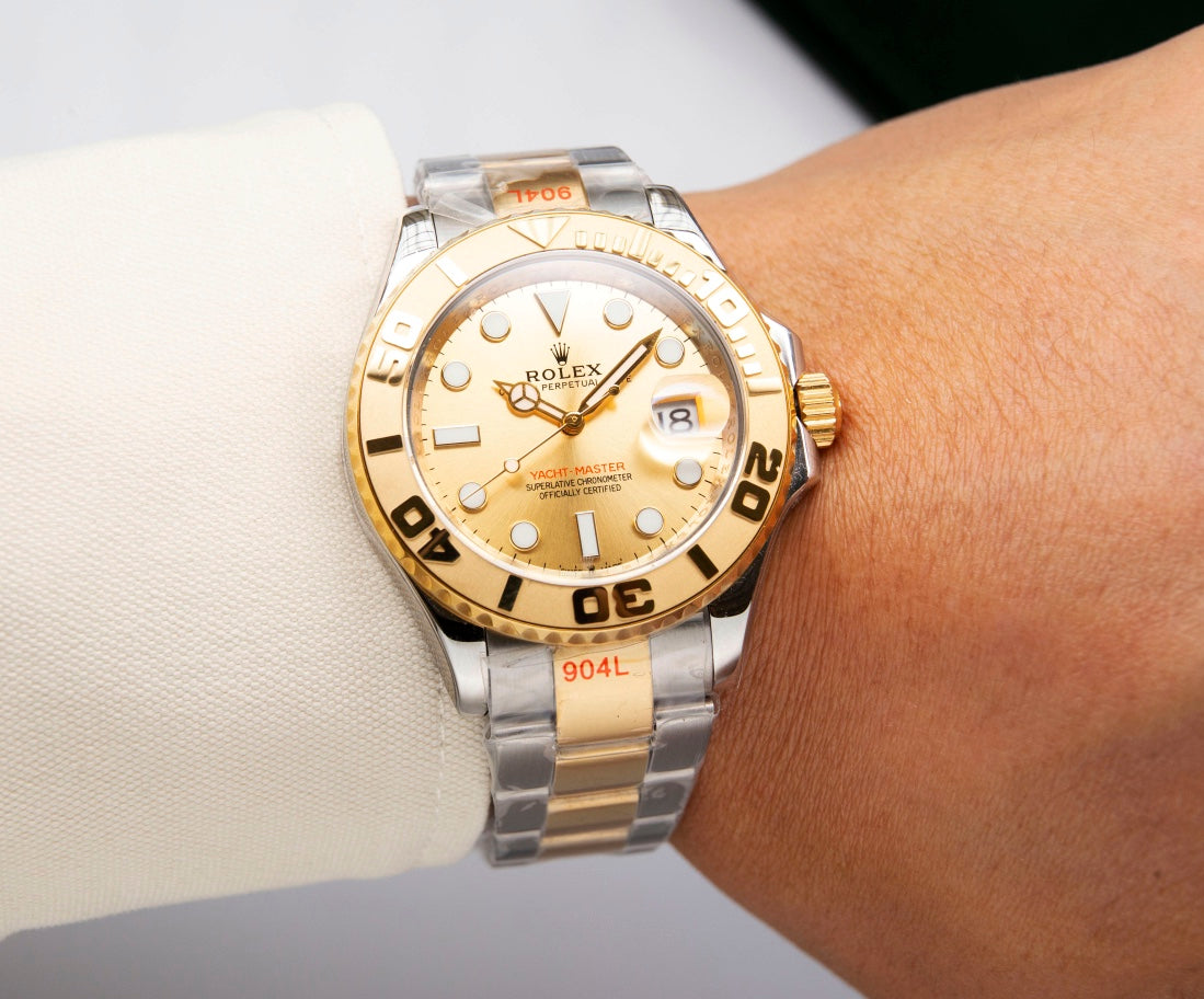 Rolex Yacht-Master 40mm Silver Gold