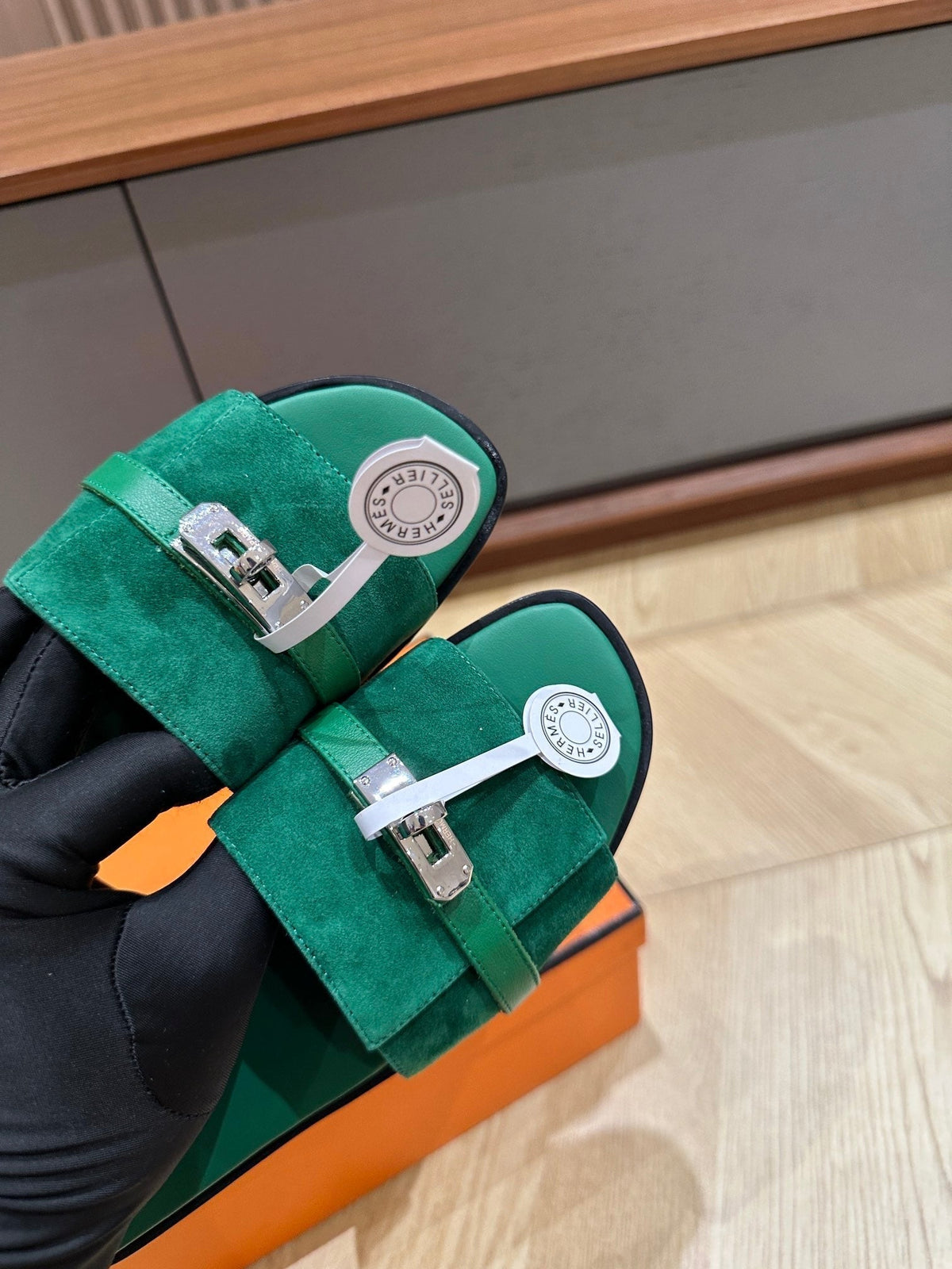 GABRIEL SANDAL OCEAN SUEDE