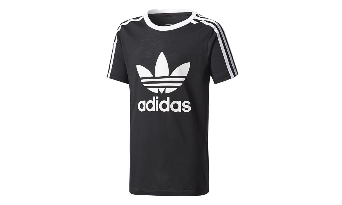3 Stripes Tee GS "Black / White" BQ3945