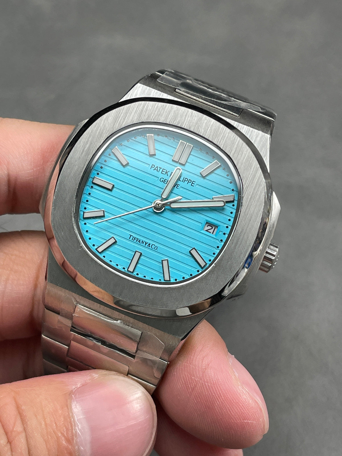 Patek Philippe Nautilus Tiffany & Co Blue Dial