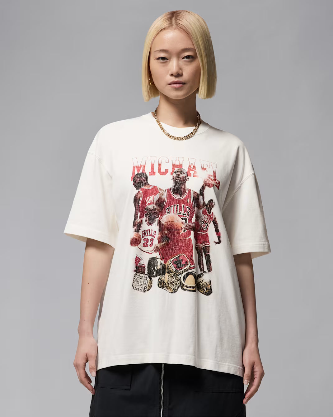 Women's Jordan Oversized Short-Sleeve Graphic T-Shirt