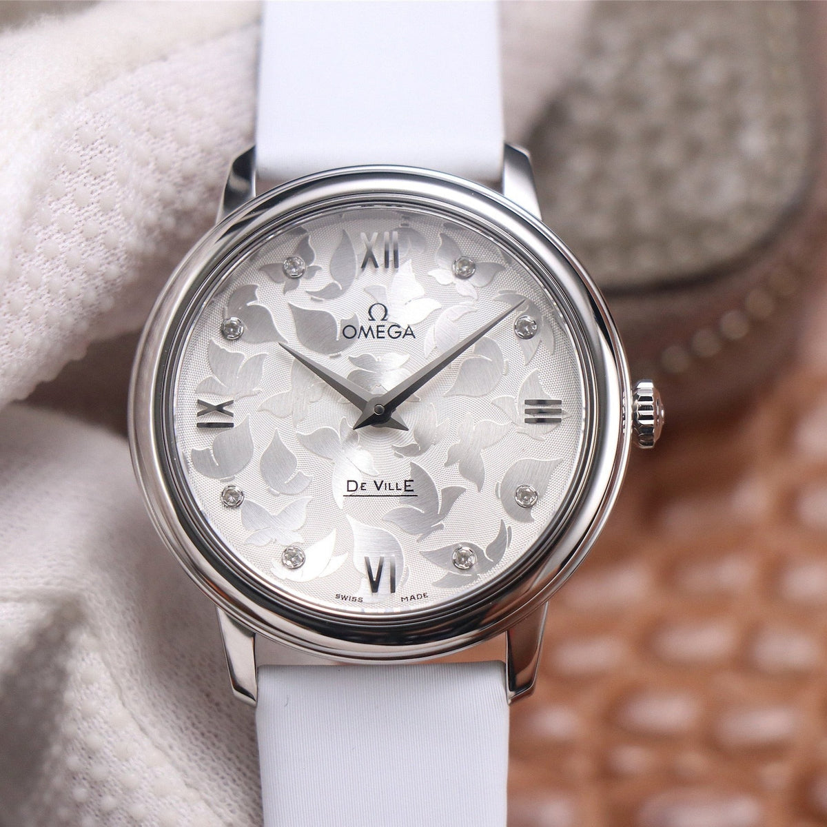 DE VILLE PRESTIGE 32 STEEL WHITE DIAL