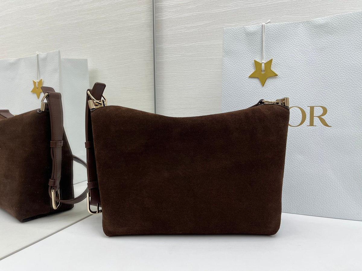 Dior 2026 Diorly Bag 28cm Suede Calfskin