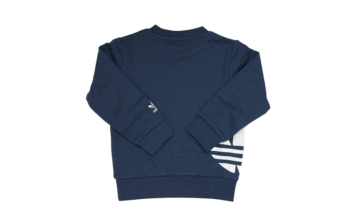Originals Big Trefoil Crew Set GS "Night Marine / White" FM5620