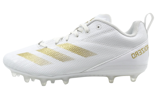 Adizero Electric 2 Football Cleats GS "White Gold" ID1468