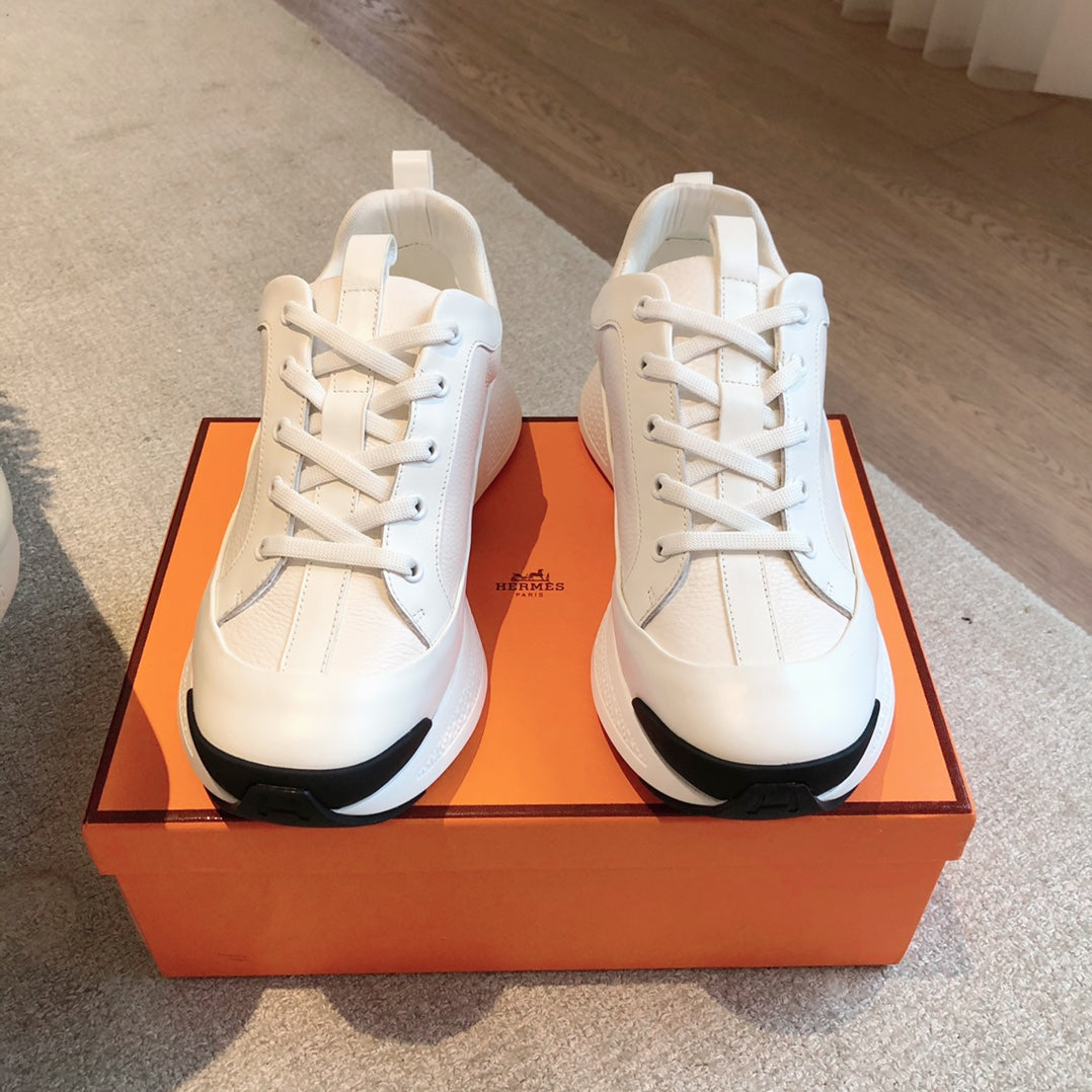 HM Just Sneaker White Suede