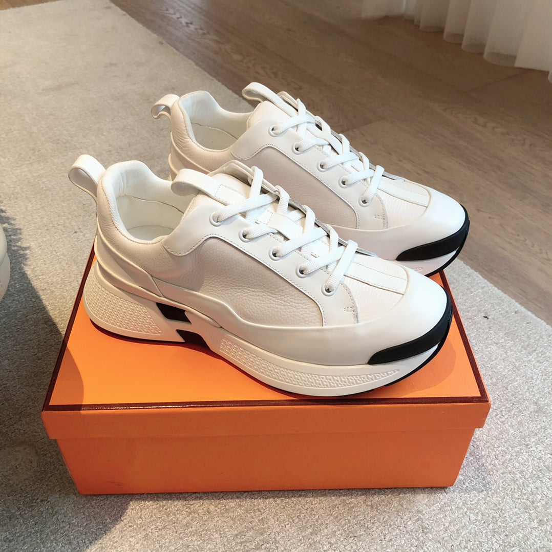 HM Just Sneaker White Suede