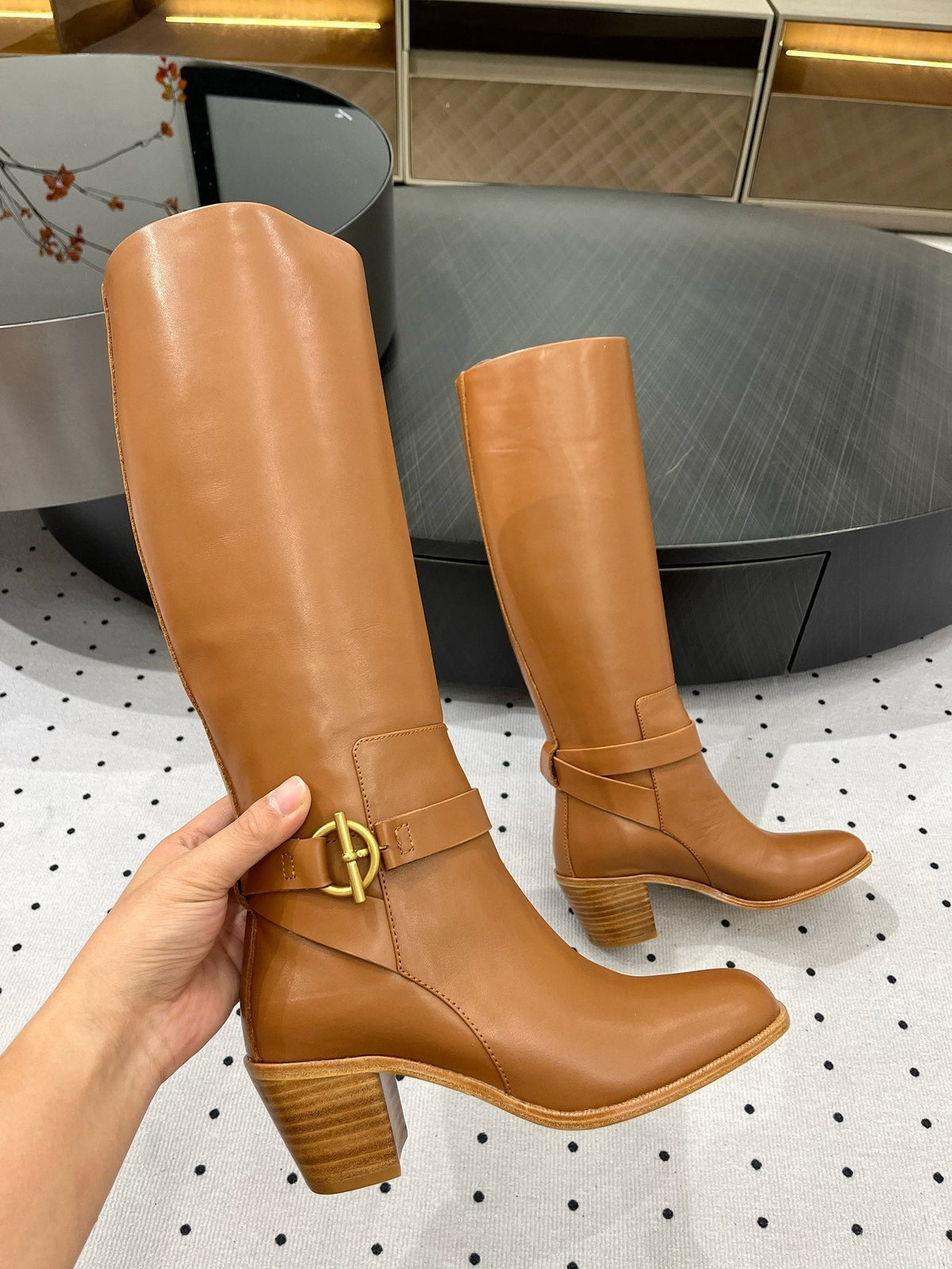 HM Justine 60 Boot Brown Cowhide 954915