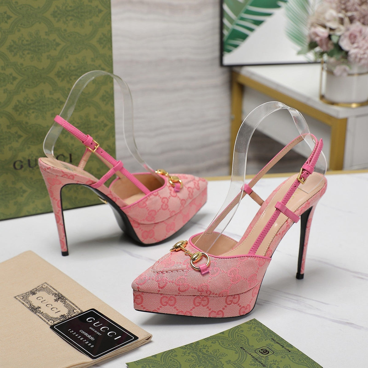 GG Valentino High heels Pink
