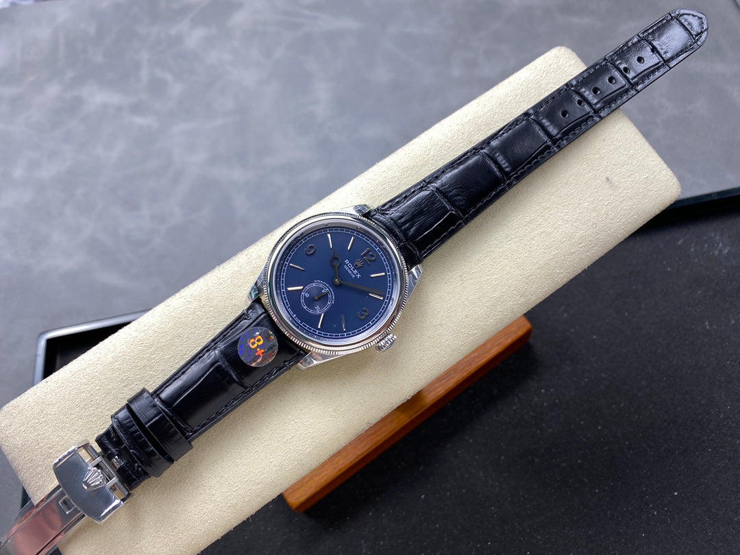 Rolex Perpetual 39mm Black Blue Dial