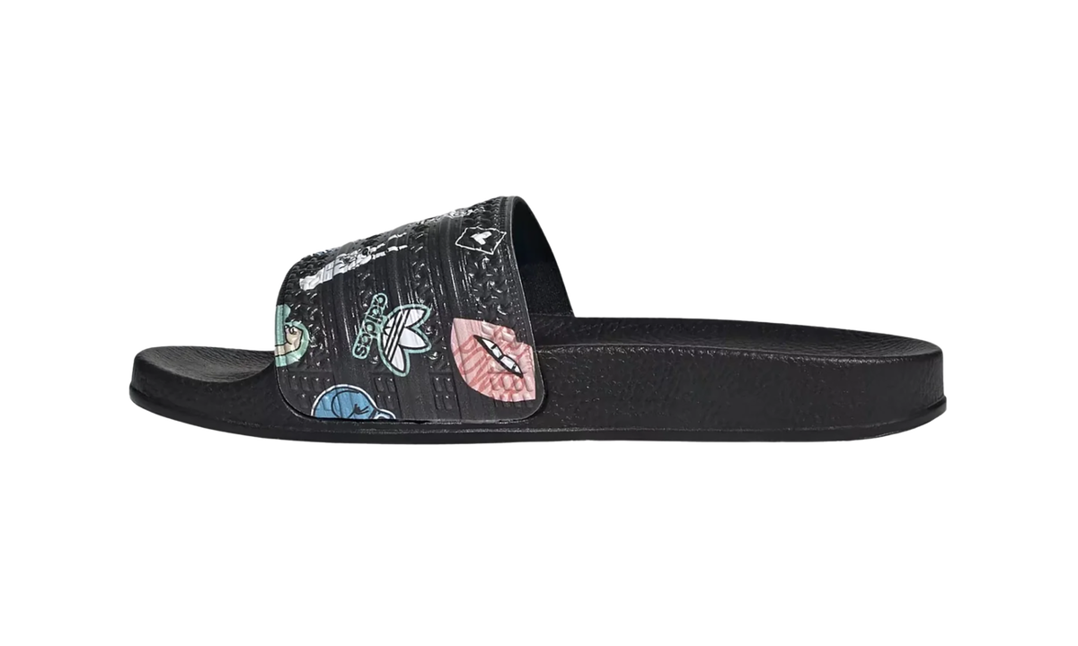 Adilette Slide GS "Empowering Graphics - Black" FX6350