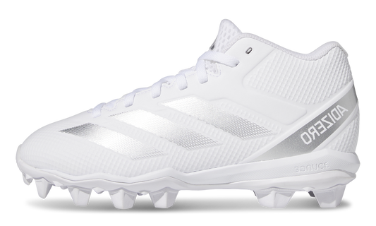 Adizero Impact.2 Molded GS "Cloud White Silver Metallic" IF5109