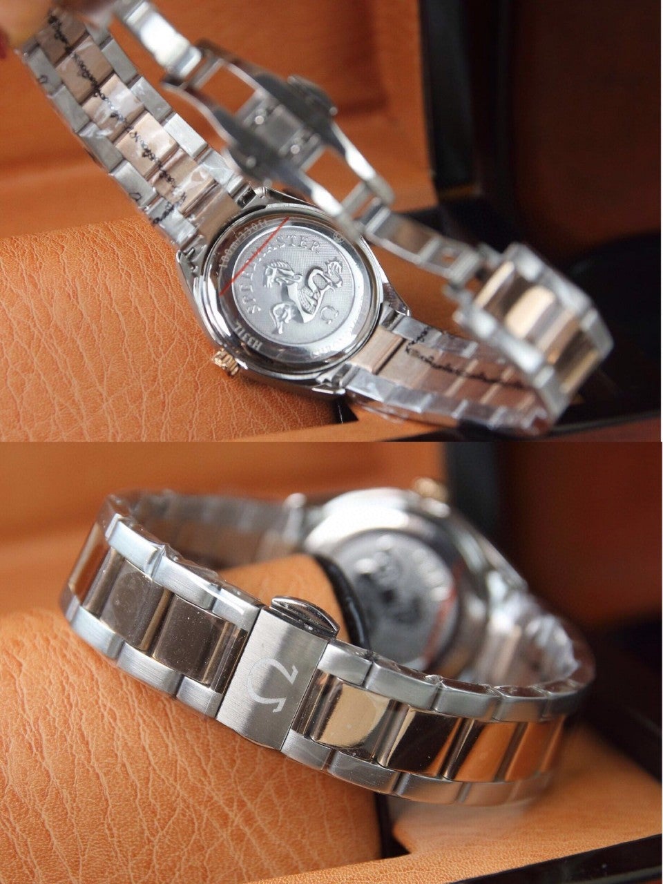 SEAMASTER QUARTZ 33MM TWO-TONE GREY DIAL
